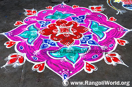 Flower Rangoli