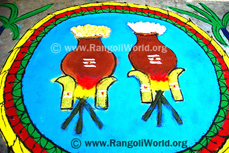 Pongal Rangoli