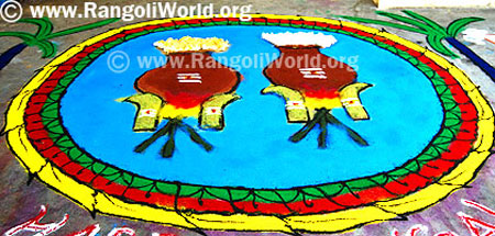 Pongal Rangoli
