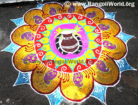 Pongal Rangoli