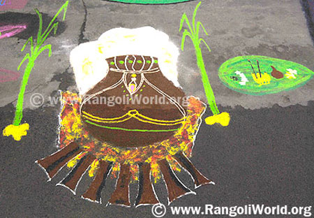 Pongal Rangoli