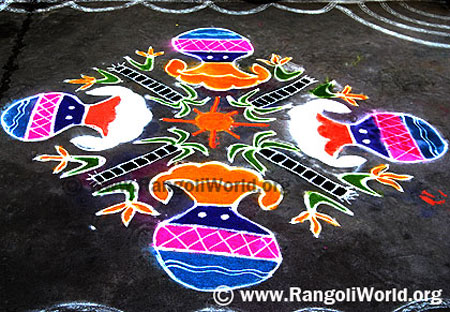 Pongal Rangoli