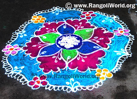 Flower Rangoli