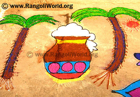 Pongal Rangoli