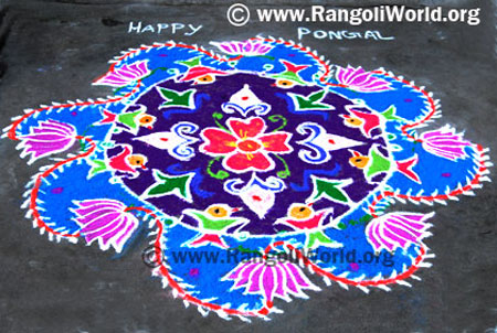 Flower Rangoli