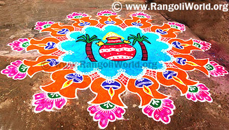 Pongal Rangoli
