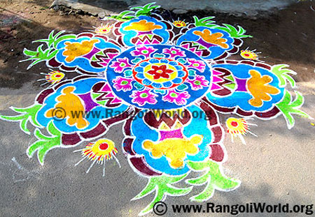 Pongal Rangoli