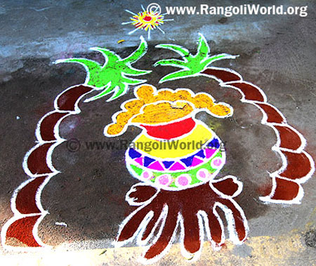 Pongal Rangoli