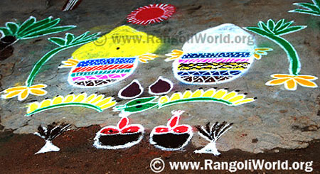 Pongal Rangoli