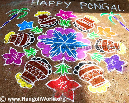 Pongal Rangoli