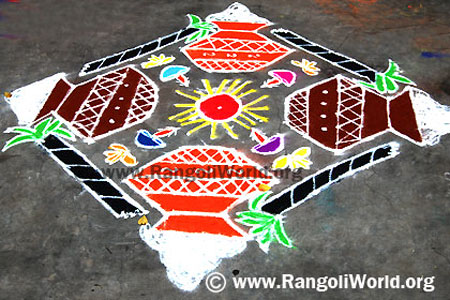 Pongal Rangoli