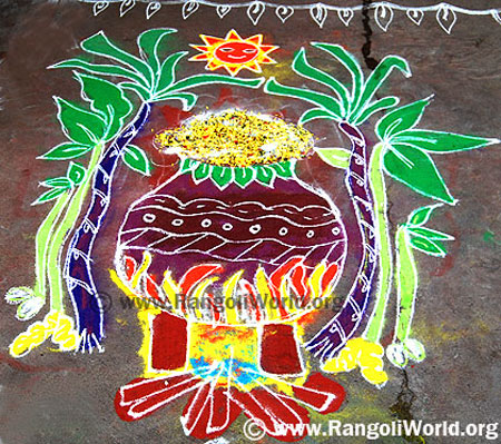 Pongal Rangoli