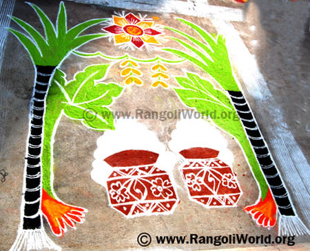 Pongal Rangoli