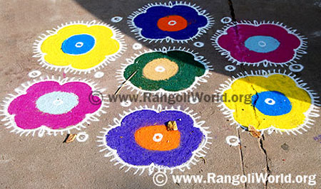 Flower Rangoli