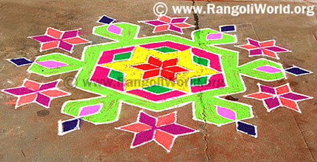 Flower Rangoli