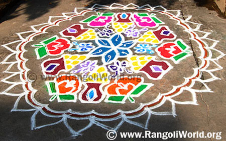Pongal Rangoli