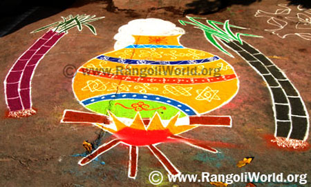 Pongal Rangoli