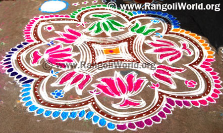 Flower Rangoli