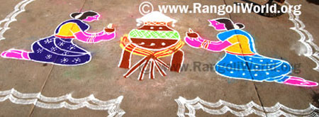 Pongal Rangoli