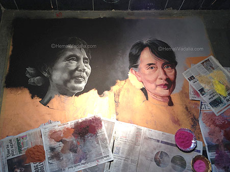 Rangoli colors for second image