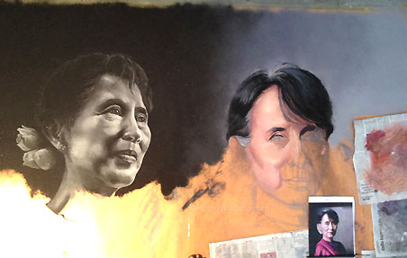 Starting another portrait