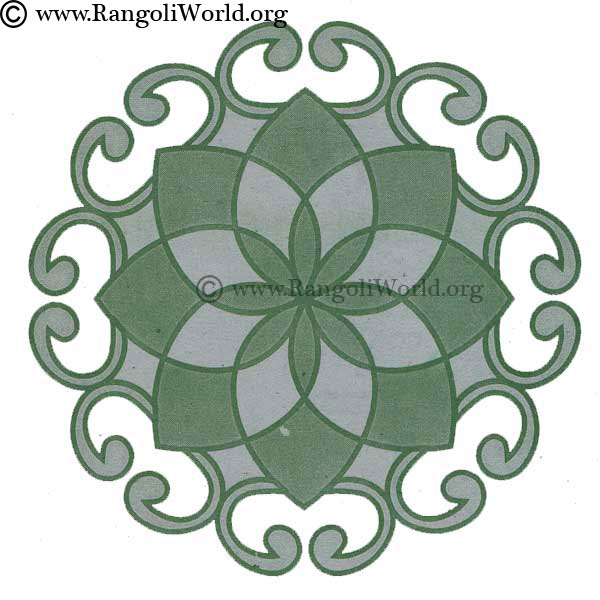 Stroke Rangoli