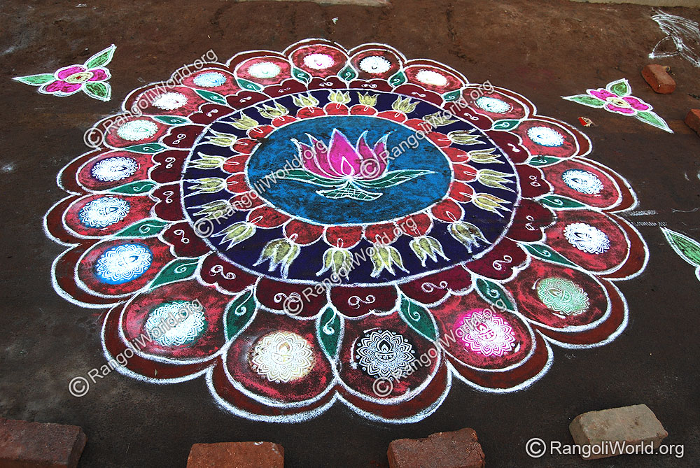 Flower Rangoli