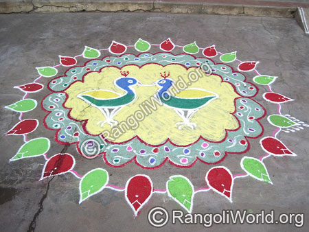 Duck Rangoli