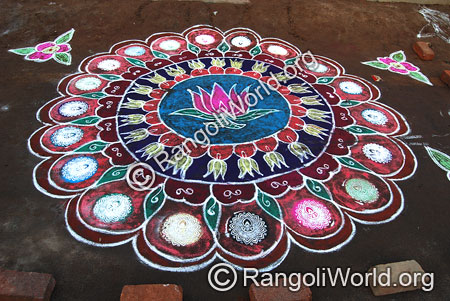 Flower Rangoli