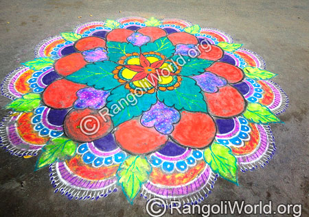 Flower Rangoli