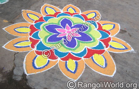 Flower Rangoli