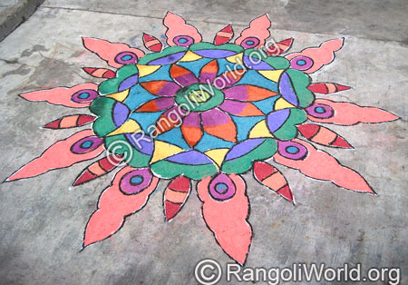 Flower Rangoli