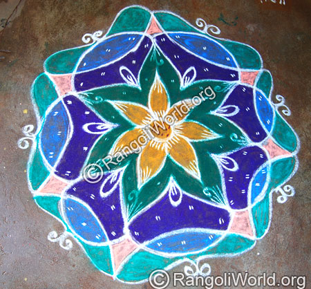 Flower Rangoli