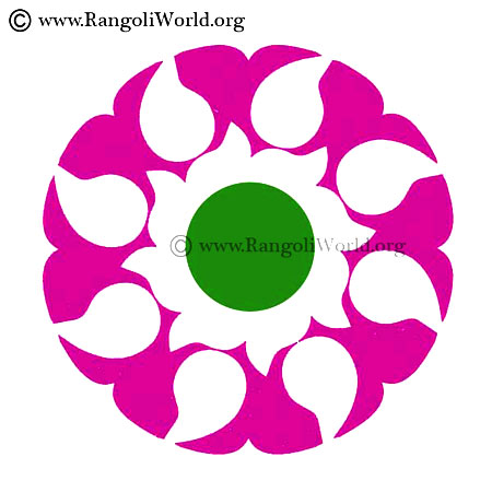 Flower Rangoli