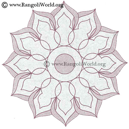 Flower Rangoli
