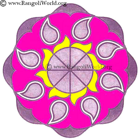Flower Rangoli