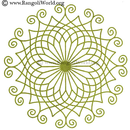 Flower Rangoli