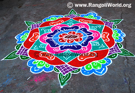 Flower Rangoli