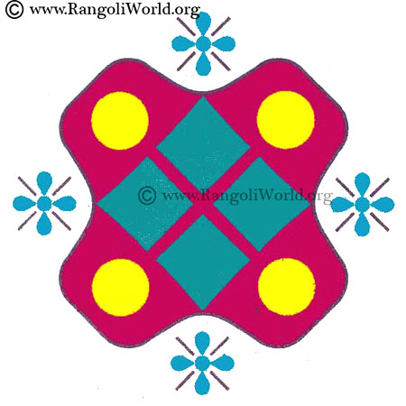 Flower Rangoli