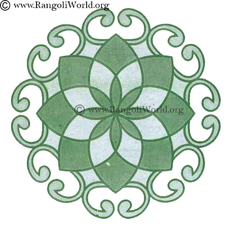 Stroke Rangoli