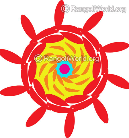 simple rangoli for beginners 1 jan10