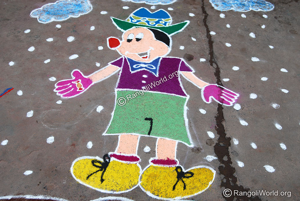Mickey Rangoli