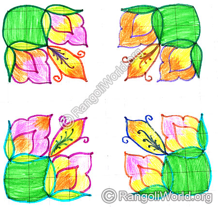 Flower kolam april14 2015