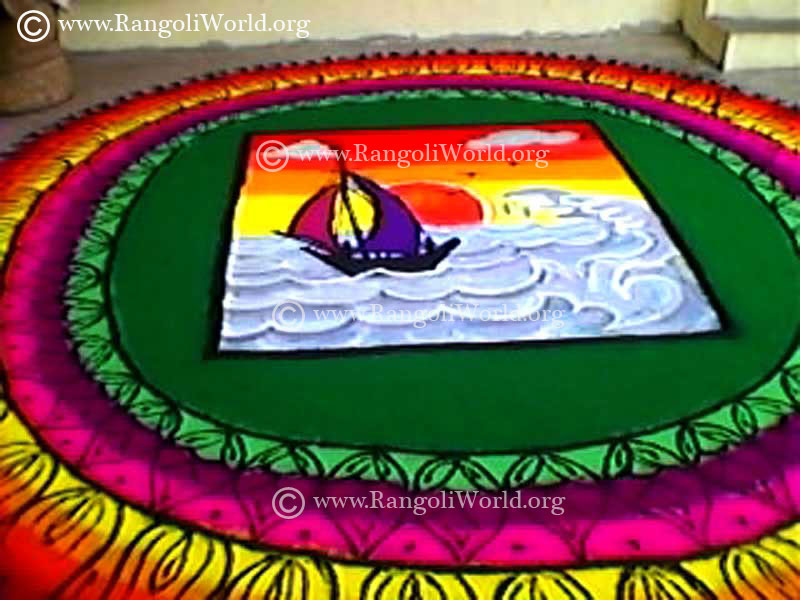 Sea Rangoli