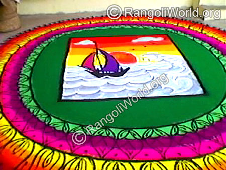 Sea Rangoli